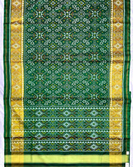 Green Navratan Patola Saree