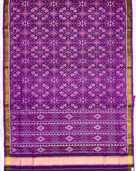 Purple Navratan Patola Saree