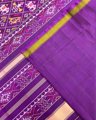 Purple Narikunj Patola Saree