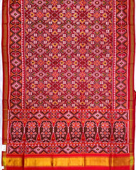 Red Manekchowk Patola Saree