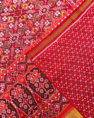 Red Manekchowk Patola Saree