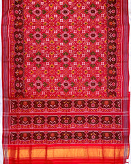 Red Manekchowk Patola Saree