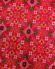 Red Manekchowk Patola Saree