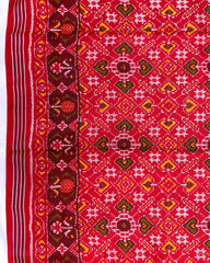 Red Manekchowk Patola Saree