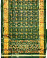 Green Panchanda Patola Saree