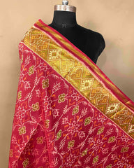 Red Chhabdi Patola Dupatta