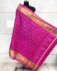 Pink New Bandhani Design Patola Dupatta