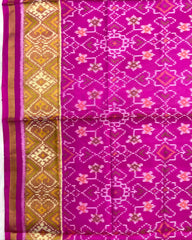 Pink Navratan Manekchowk Mix Patola Dupatta