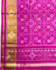 Pink Navratan Manekchowk Mix Patola Dupatta