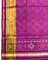 Purplish Pink Small Panchanda Patola Dupatta