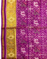 Purplish Pink Narikunj Patola Dupatta