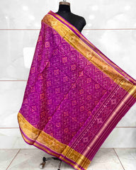 Purplish Pink Panchanda Patola Dupatta