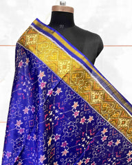 Blue Navratan Patola Dupatta