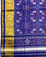 Blue Navratan Patola Dupatta