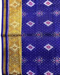 Blue Panchanda Doted Patola Dupatta