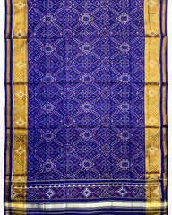 Blue Manekchowk Patola Dupatta