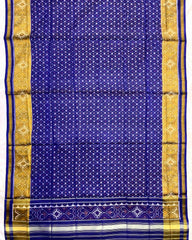 Blue Booty Design Patola Dupatta