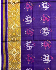 Purplish Blue Narikunj Patola Dupatta