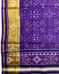 Purplish Blue Navratan Patola Dupatta