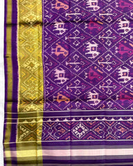 Purple Narikunj Patola Dupatta