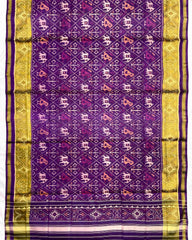 Purple Narikunj Patola Dupatta