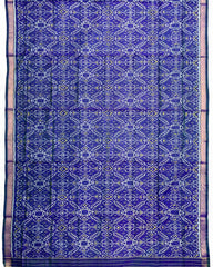 Blue Manekchowk Patola Dupatta