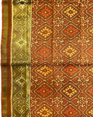 Copper Panchanda Patola Dupatta