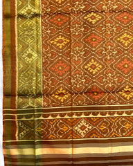 Copper Panchanda Patola Dupatta