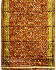 Copper Panchanda Patola Dupatta