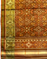 Copper Navratan Patola Dupatta