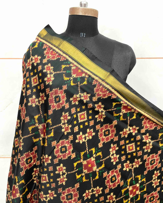 Black Navratan Patola Dupatta