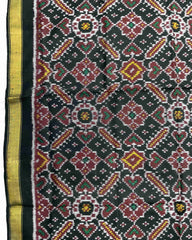 Black Manekchowk Patola Dupatta