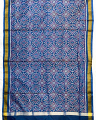 Blue Solsitara Design Patola Dupatta