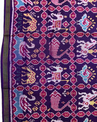 Purple Narikunj Patola Dupatta