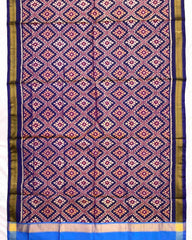 Blue Panchanda Patola Dupatta