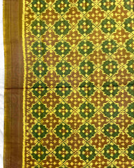 Golden Buttonful Design Patola Dupatta