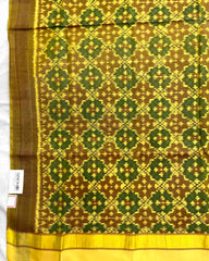 Golden Buttonful Design Patola Dupatta