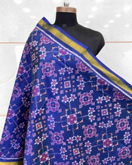 Blue Navratan Patola Dupatta