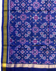 Blue Navratan Patola Dupatta