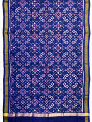 Blue Navratan Patola Dupatta