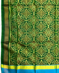 Green Solsitara Design Patola Dupatta