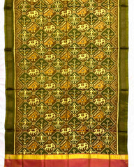 Mehendi Narikunj Patola Dupatta