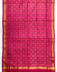 Pink Buttoful Design Patola Dupatta