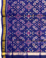 Blue Navratan Patola Dupatta