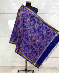 Blue Manekchowk Patola Dupatta