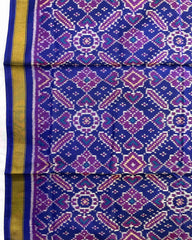 Blue Manekchowk Patola Dupatta