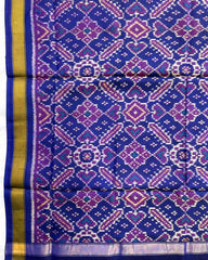 Blue Manekchowk Patola Dupatta