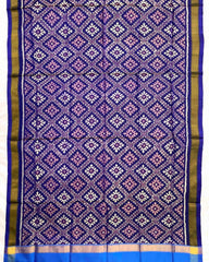 Blue Panchanda Patola Dupatta