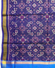 Purplish Blue Navratan Patola Dupatta