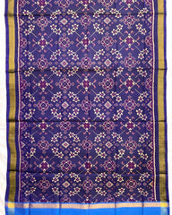 Purplish Blue Navratan Patola Dupatta